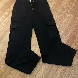 Men's Black Cargo Pants